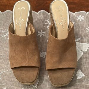 Jessica Simpson Sirella Espadrille Wedge Sandal Sz 10